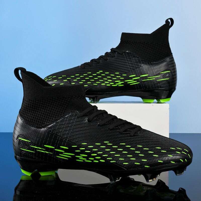 New Cup Football Men's High-Top Broken Nails Adult Artificial Grass Training Sports Shoes