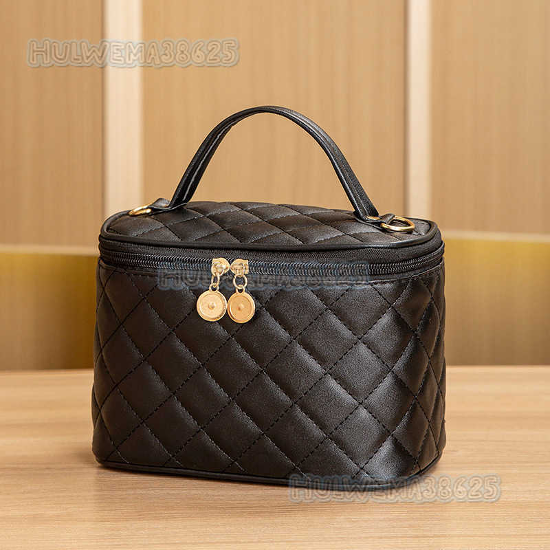 2025 New Fashion Square Quilted Makeup Bag Large and Small Handheld Makeup Organizer H250804