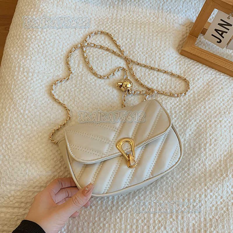 Trend Small Bags 2025 Spring New Chain Womens Bag Small Square Bag Simple Crossbody Bag H250804