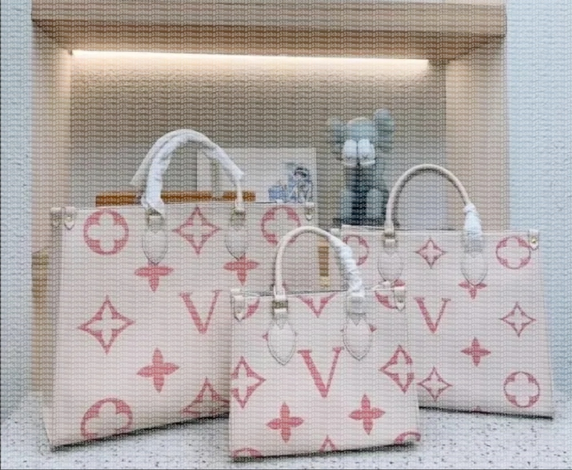 Classic Top New Onthego Designer Tote Bag Classic Presbyopia Shopping Bag AB Face Women's Bag One Shoulder Crossbody Handbag Large Capacity shopping bag