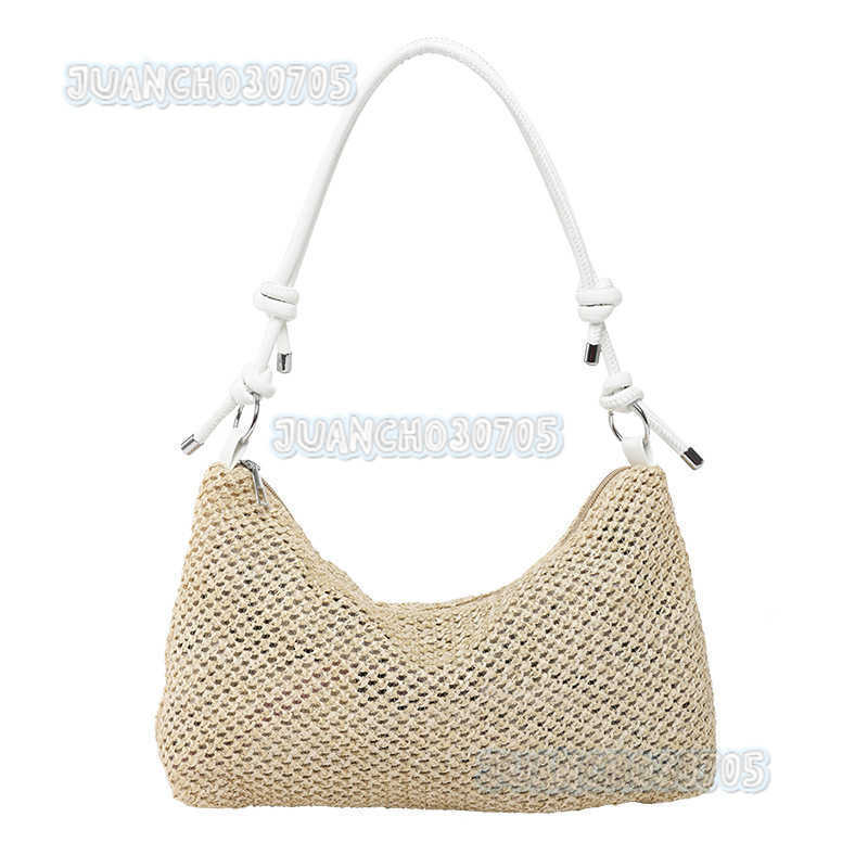 Handwoven Bag for Women 2025 New Trendy Fashion Tote Bag Straw Bag Versatile Large Capacity Shoulder Bag H250804