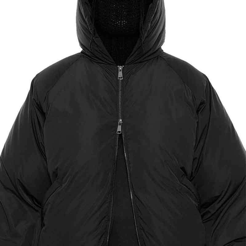Men's Clothing High Collar Black Unique Design Cotton Clothing Autumn Winter New Men And Women Same Loose Sweater Batch