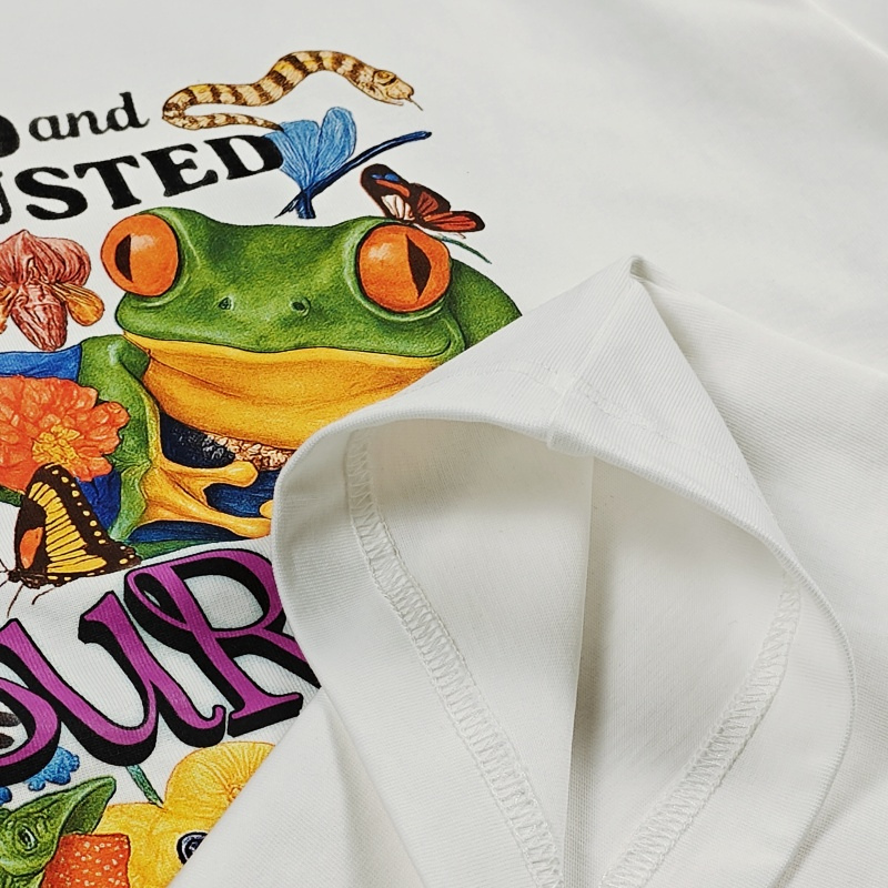 Autumn Seasonal Clothing: Durable Cotton Blend Pullover for Both Genders Featuring Unique Print Choices