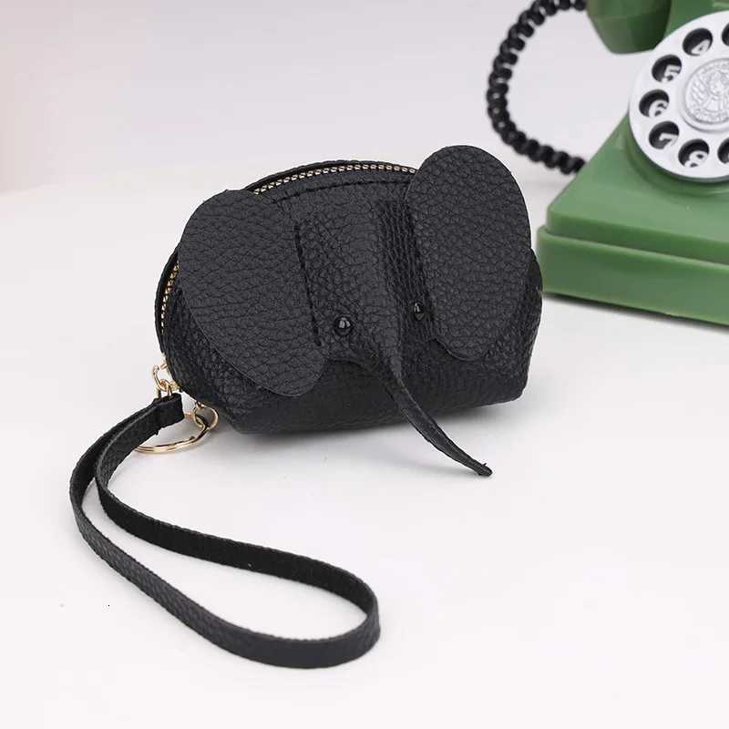 Creative Cute Elephant Clutch Bag Lipstick Change Bag PU Leather Lady Compact G250802