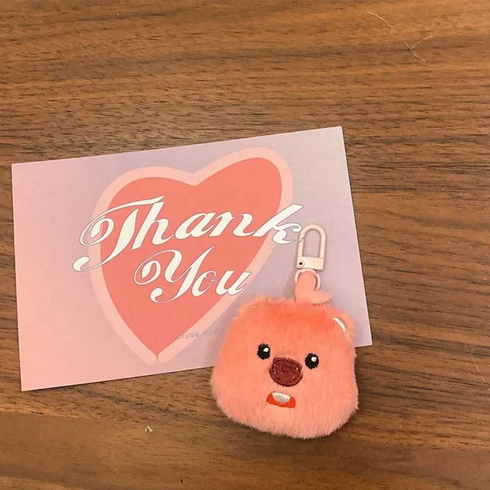 Cartoon Plush Doll Pendant Cute Bunny Brooch Doll Bear Frog Bag Pendant Diy Keychain G250802