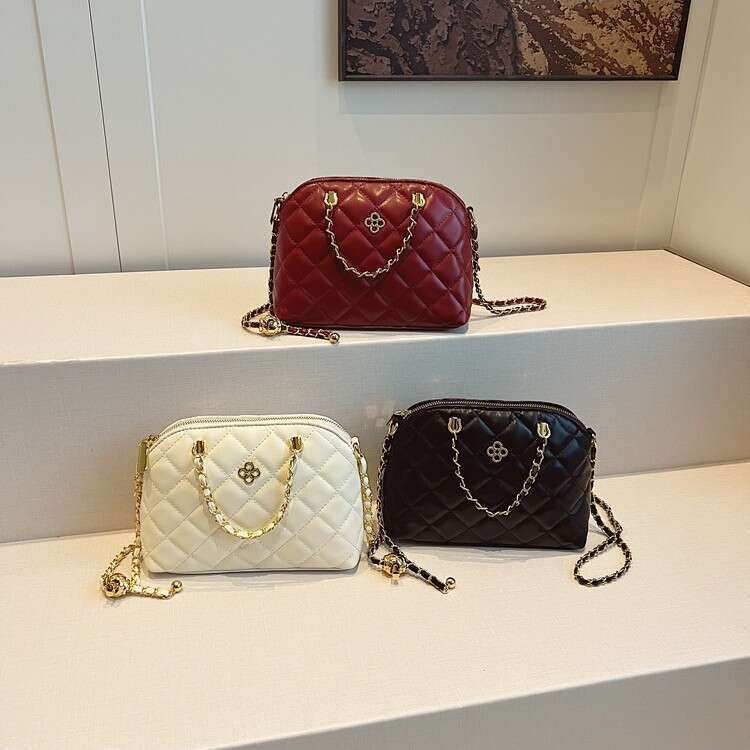 dhpet_wholesale Design Sense High-Quality Texture New Diamond Chain Stylish Chanel-Style Fashion Versatile Single Shoulder Crossbody Women's Ligh