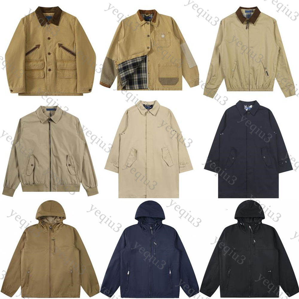 Men Small Horse Jacket Lightweight Comfortable Fit Designer Coat Vintage Work Jacket Khaki Lapel Jacket Classic British Style Zip Up Unisex Outerwear Casual Jacket