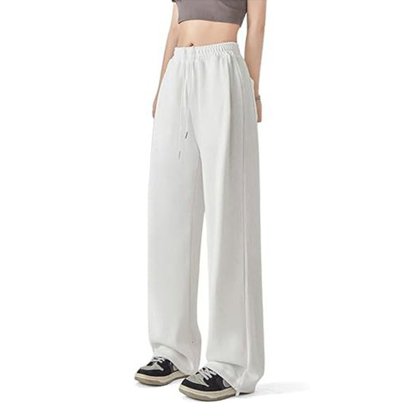 Free shipping designer Autumn Winter Casual Sweatpants Loose Comfortable Home Drawstring WideLeg Pants Straight Long Pants High quality clothing