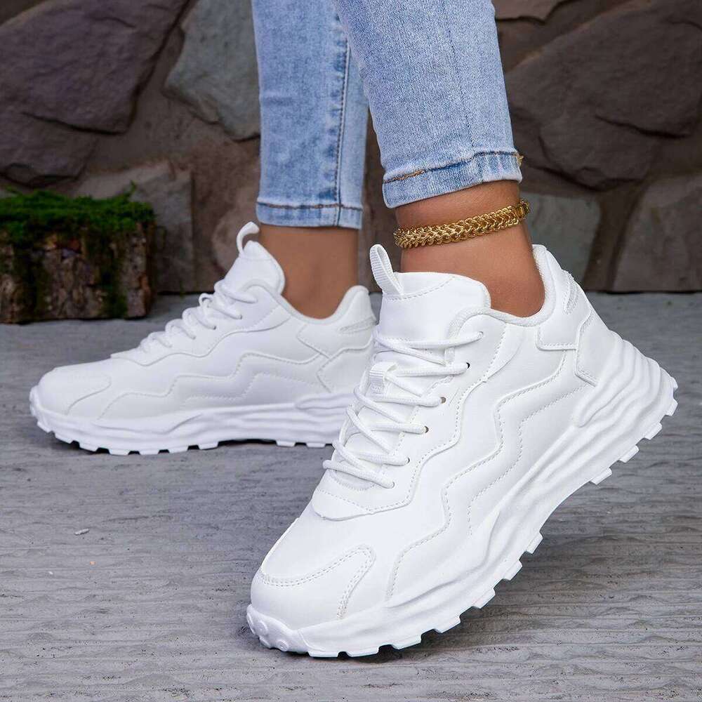Fashion Woman Vulcanize Platform Casual Sneakers Women Flats Mesh Breathable Running Walking designer Shoes Chunky Sports Shoe