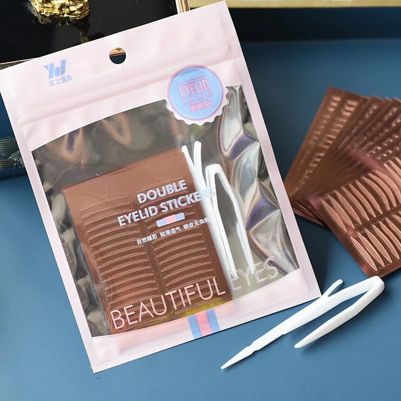 300PCS/180PCS Double Eyelid Tape Invisible Stickers Transparent Double Eye Tape Adhesive Fiber Eye Lid Lift Strip Eyelid Tools 250730