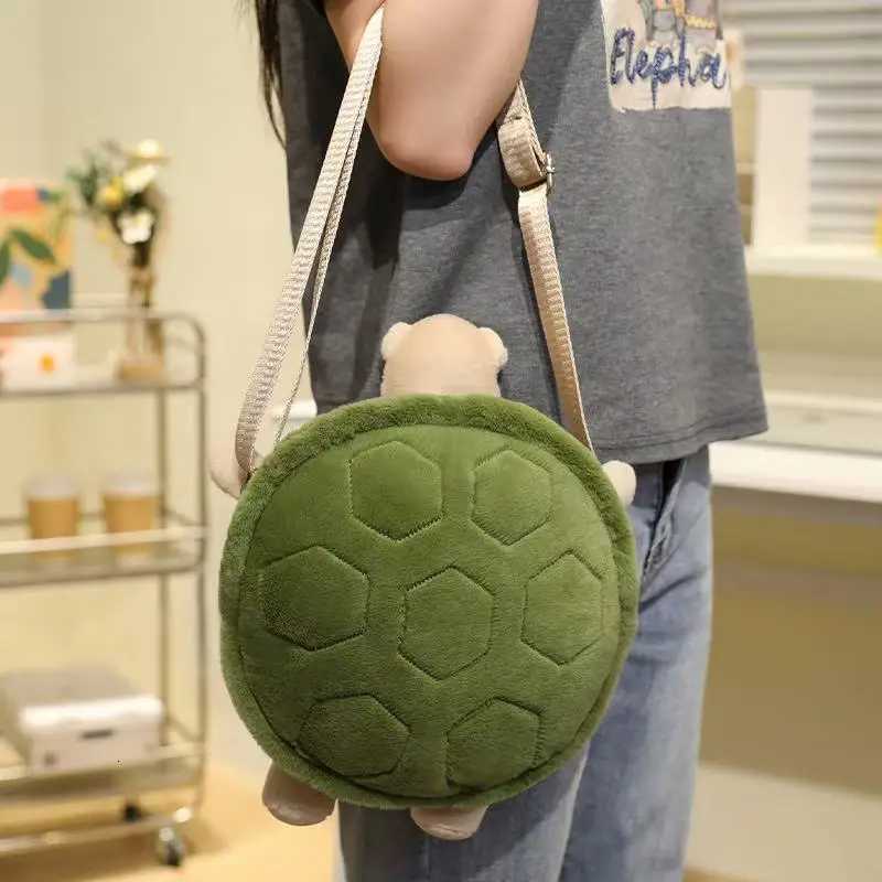 Latest Timmy Turtle Backpack Ffed Plush Toy Cartoon Anime Cute Low for a Friends Birthday Gift Fun Doll Y250804 Y260128