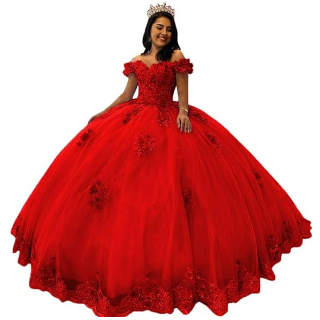 Lavender Off Shoulder Beads Quinceanera Dresses Ball Gown Sweet 16 Year Princess Dresses For 15 Years vestidos de 15 anos BC1462