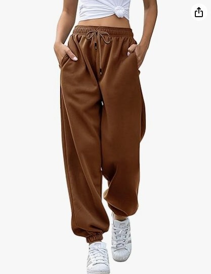 Free shipping designer 2023 Autumn Winter New Women Loose Casual Sports Drawstring WideLeg Jogger Pants High quality clothing