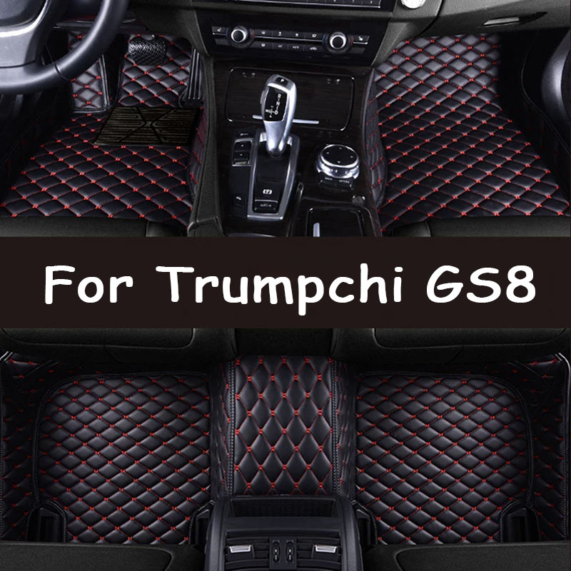Car Floor Mats For GAC Trumpchi GS8 Seven Seats 2020 2021 Custom Auto Foot Pads Automobile Carpet Cover Interior Accessories