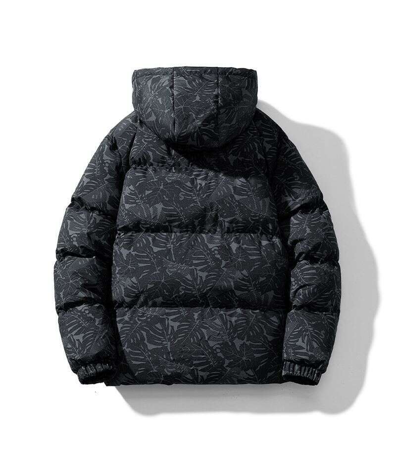 Fashion Warm Trendy Cotton Clothes Patchwork Top Hooded Jacket