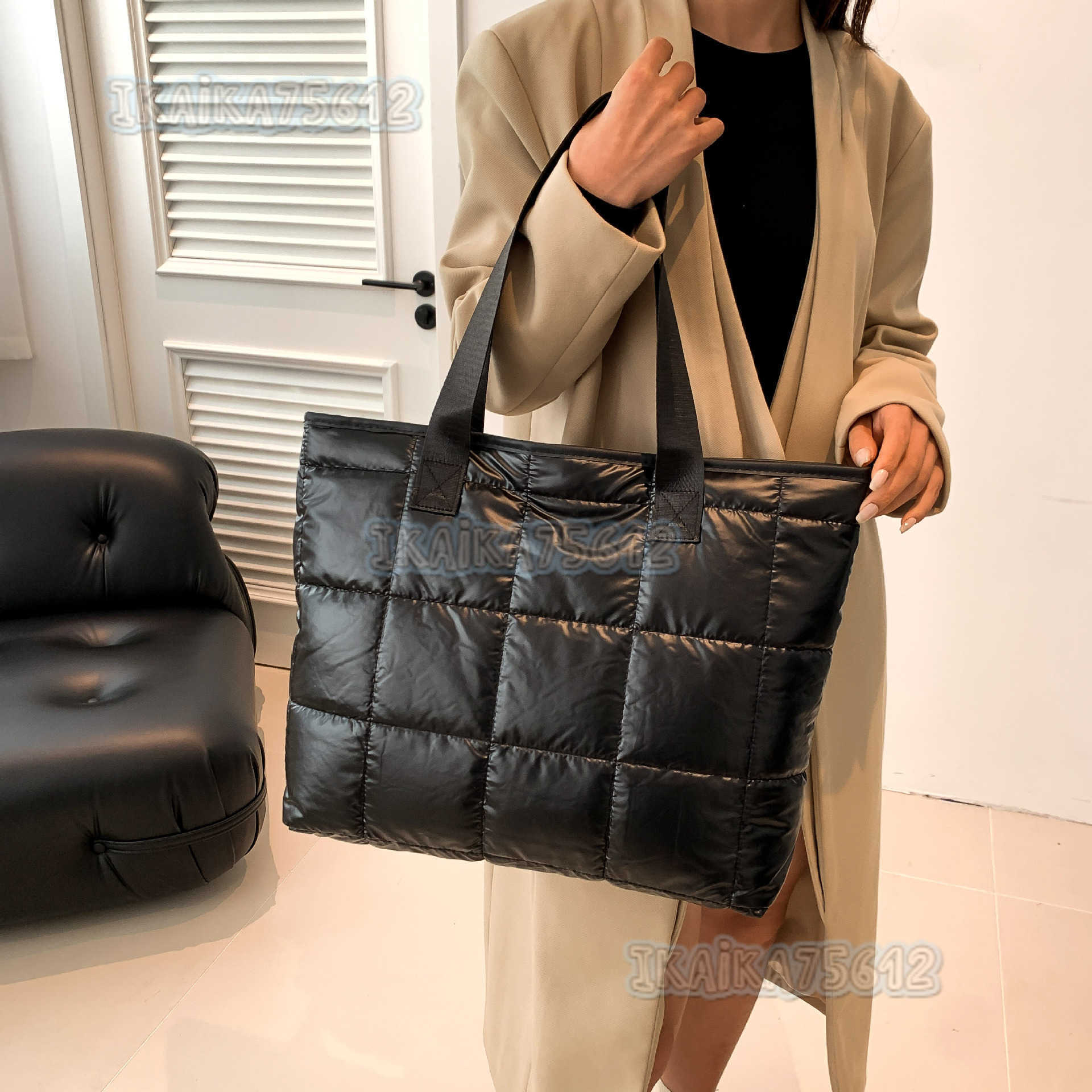 2025 New Fashion Bag Womens Crossbody Bag Style Space Cotton Bag Shoulder Bag Handbag Plaid Bag Trendy Bag H250804