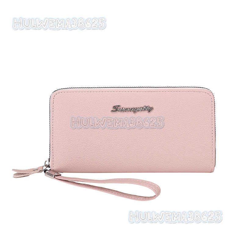 Womens Bag 2025 New Simple Fashion Lychee Pattern Clutch Long Wallet H250804