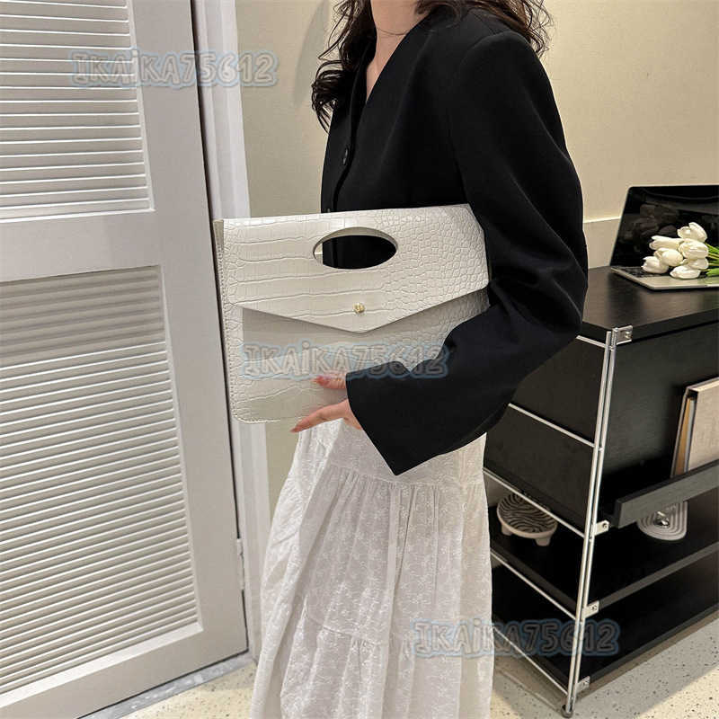 Fashion Clutch Bag Simple Tote Bag 2025 Summer New Casual Large Capacity Trendy Handbag H250804