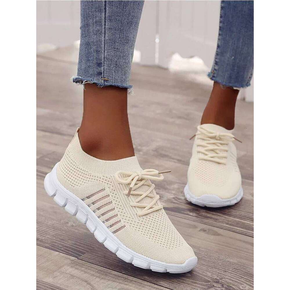 New Summer Sneakers Women Slip on Mesh Light Breathable Running designer Woman Walking Platform Comfortable Female Casual Shoes
