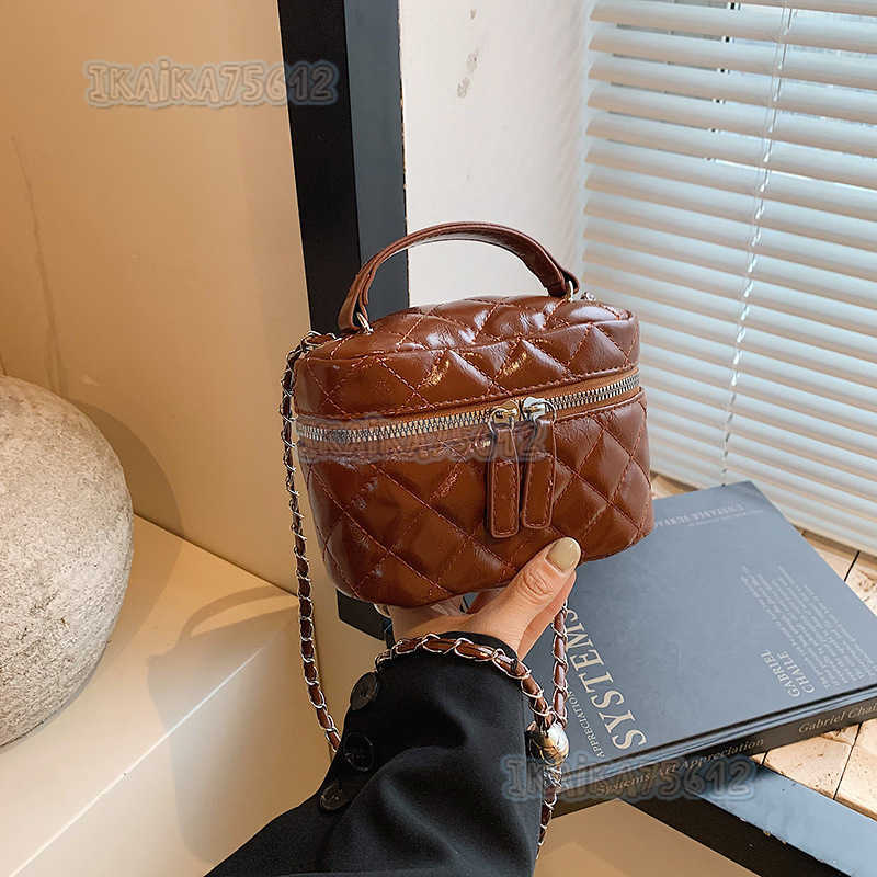 Trendy Small Bags for Women Autumn 2025 New Fashionable and Elegant Casual Crossbody Bags Handheld Bucket Bags H250804