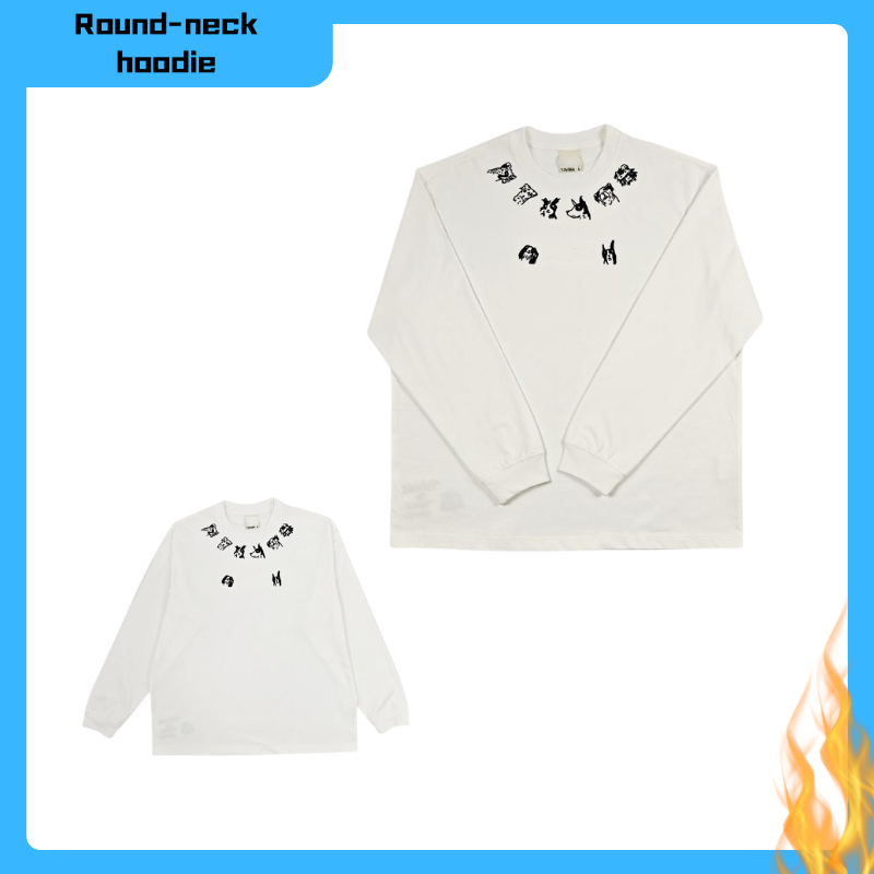 Unisex Autumn Long Sleeve Crewneck Sweatshirt with Comfortable Skin-Friendly Material & Personalized Design Options