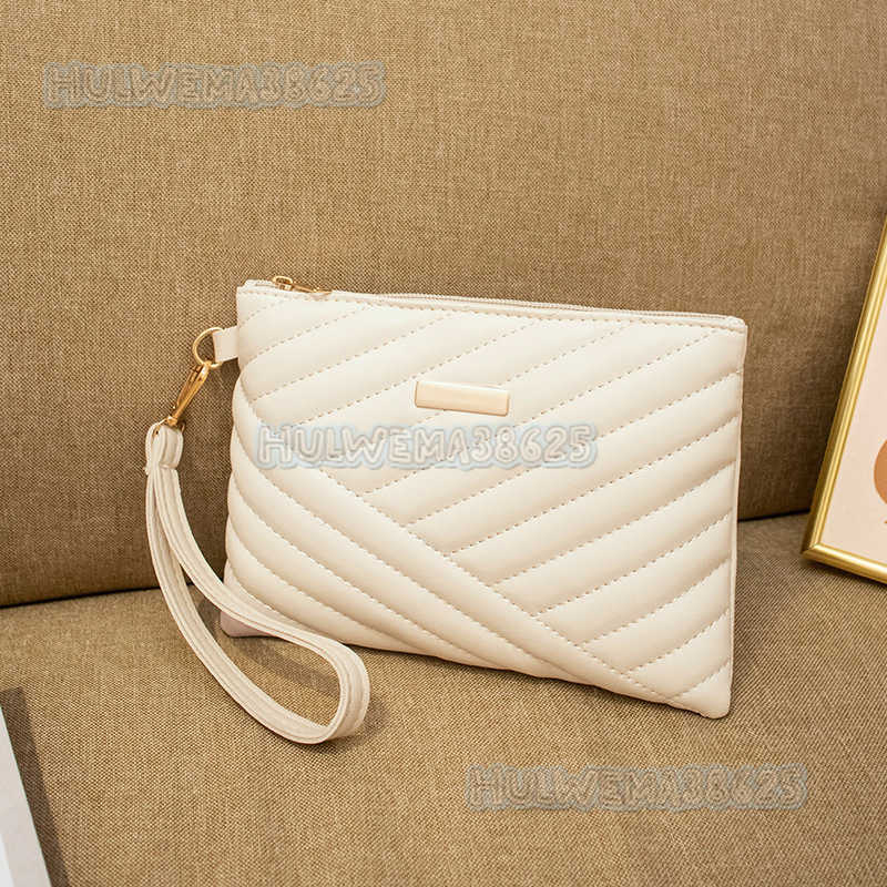 Womens New 2025 Messenger Simple Fashion Leisure Embroidered Thread One Shoulder Popular Envelope Bag H250804 TUES