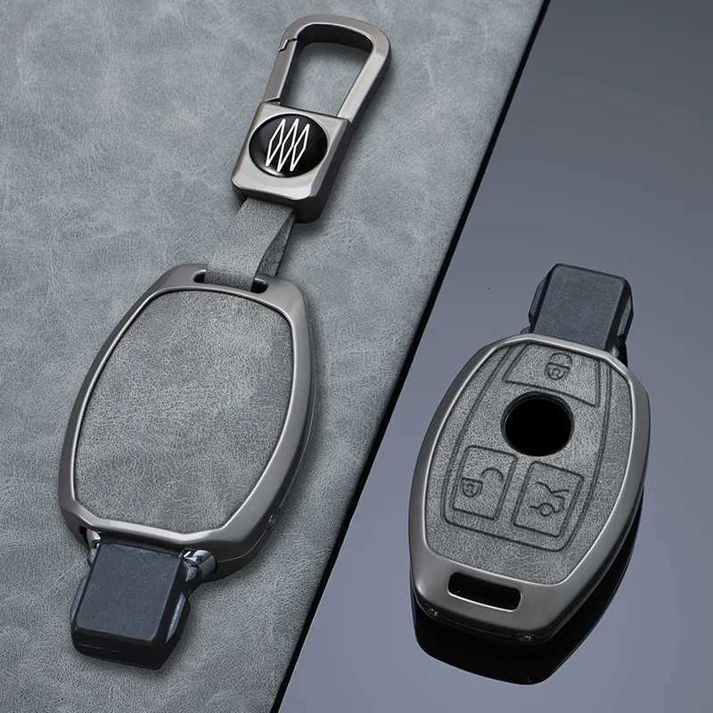 Car Key Case Cover Key Bag Accessories For Mercedes Benz A B C S Class AMG GLA CLA GLC W176 W221 W204 W205 Shell Fob Keychain G250802