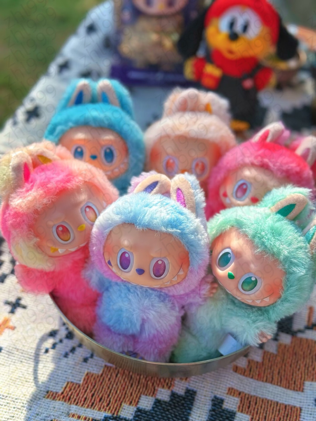 Labubu cute plush doll, blind box toy V1 V2 V3 series - a surprise with super popular dolls of forest fairies