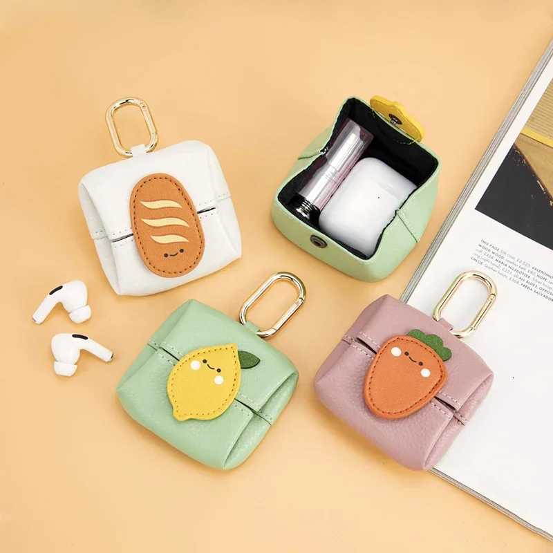 ute Earphone Bag Pendant Microfiber Leather Mini Lipstick Storage Bag Fashion Coin Purse Multipurpose Student Wallet G250802