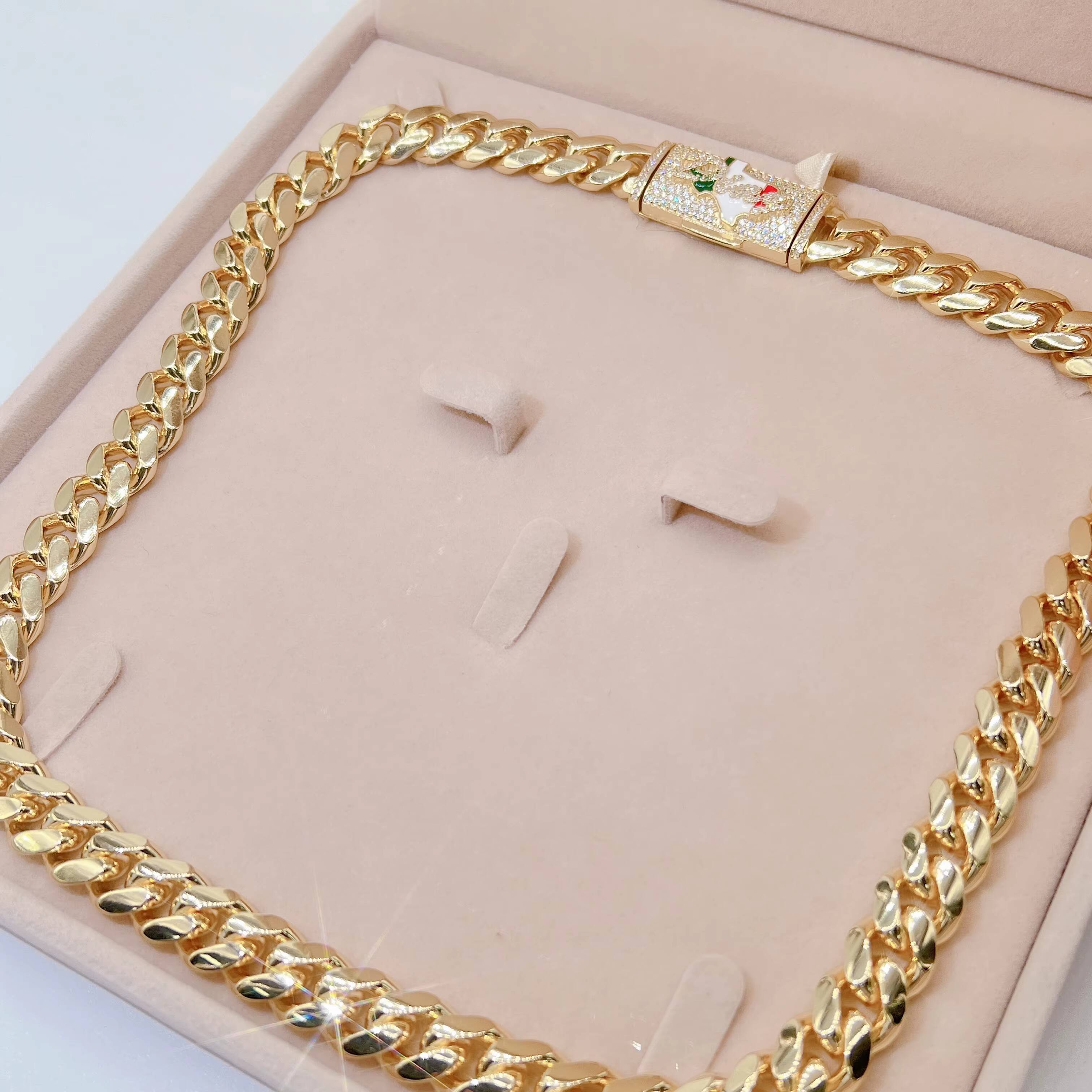 12mm Plain Chain Fashion Jewelry Gra Certificate 925 Sterling Silver Vvs Moissanite Cuban Link Chain