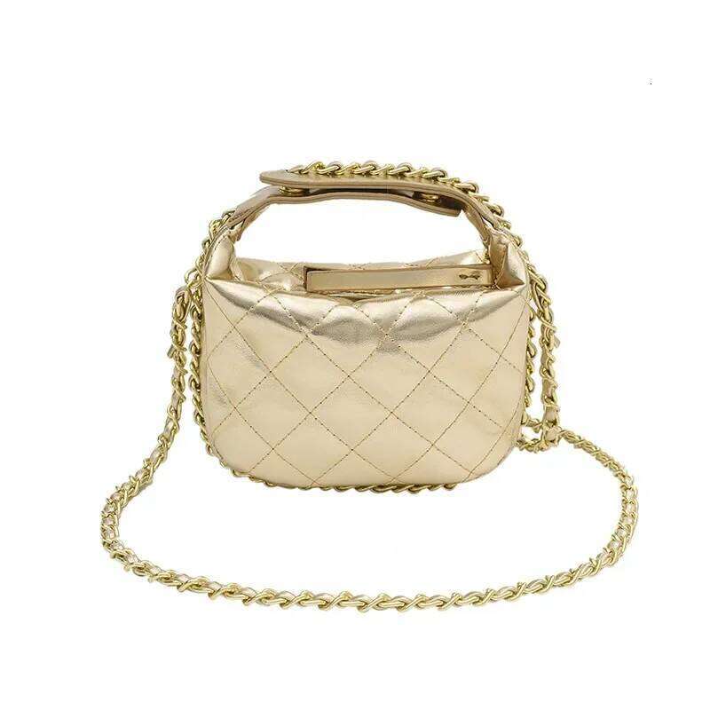 Female Shoulder Fashion Handbag Women's Crossbody Laser Small Square High Quality Chain Bag Tote Bags For Women