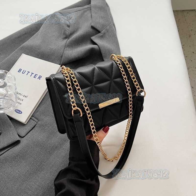 Fashion Simple Handbag 2025 Autumn New Casual Stylish Single Shoulder Bag Simple Fashion Small Square Crossbody Bag Trendy H250804