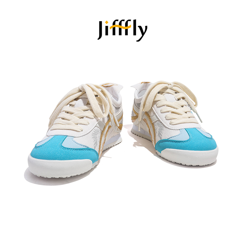 Men & Womens Comfortable Jiffly Leisure Athletic Shoes Featuring a Stylish Retrospective Design