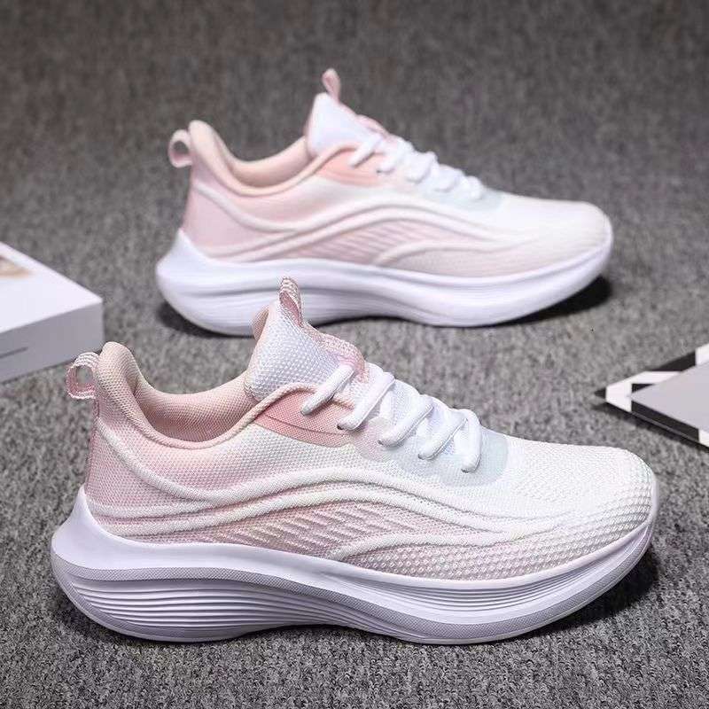 Women's Sneakers Summer New Shock Absorption Soft Sole Mesh Casual Breathable Running Shoes ddmythur