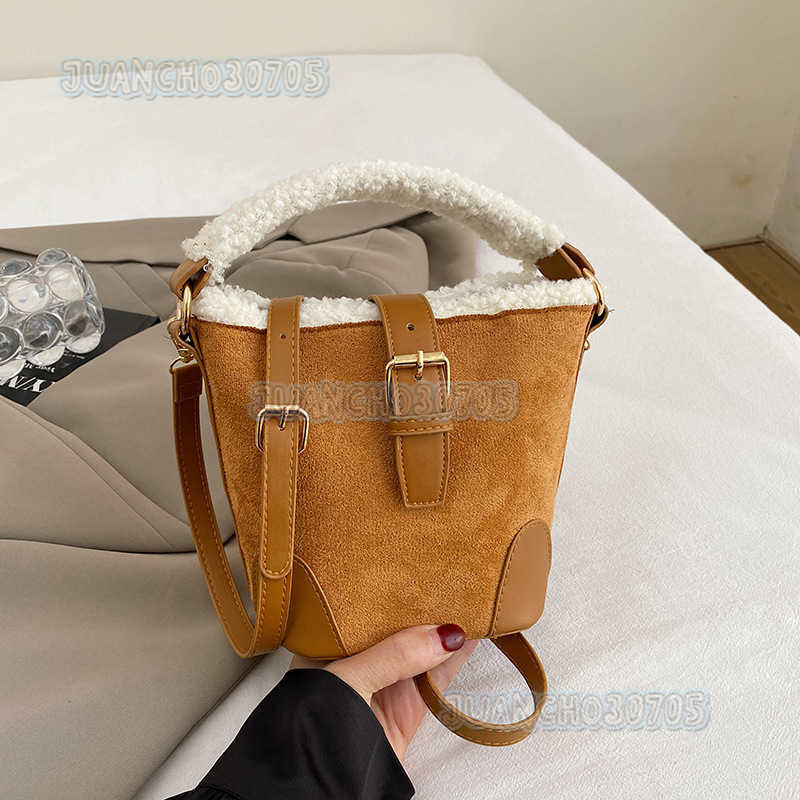 Handbag for Women Niche Style Cute Girl 2025 Spring Fashion Trend Bucket Bag Simple Crossbody Bag H250804