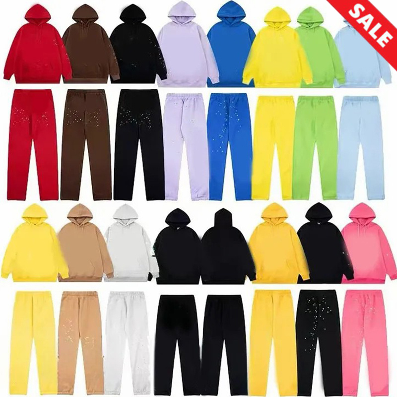 2025 Designer Hoodie Spiders Hoodies Fashion Long Pants Sweatshirt Mens Womens High-quality Hoody Pullover Long Sleeve Cotton Casual Loose Sweatshirt