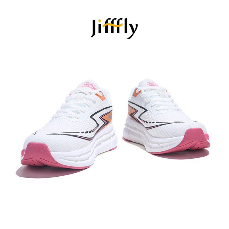 Jiffly Men's Running Shoes - Breathable Mesh Upper, Lightweight Cushioned Sole for Comfort