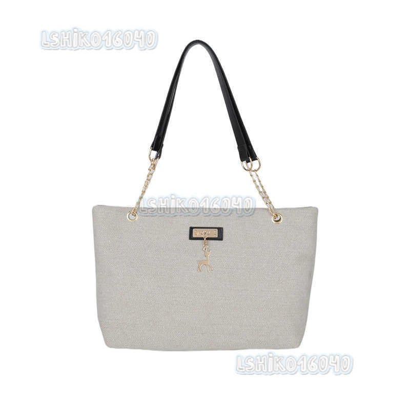 Casual Large Capacity Bag for Women 2024 New Versatile Nylon Bag Commuting Class Shoulder Bag Simple Tote Bag H250804