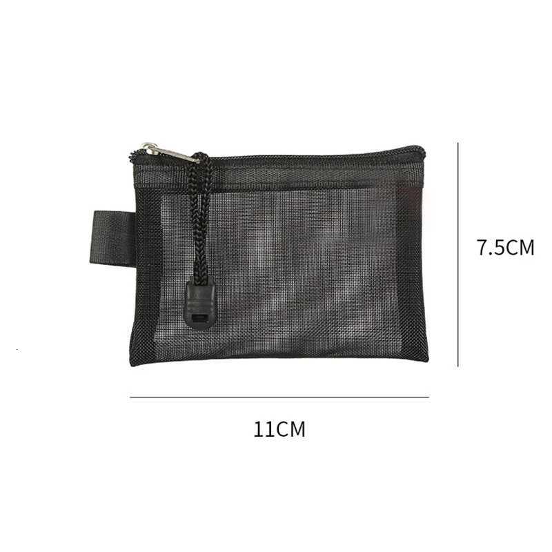 Zipper Pouch Traveling Small Coin Wallet Mini Mesh Coin Bags Money Earphone Data Cable Storage Bags Bus ID Credit Card Holder G250802
