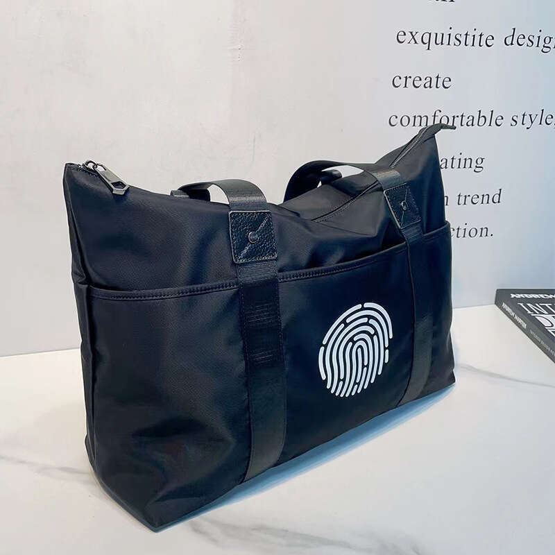 Casual Large New Waterproof Oxford Cloth Shoulder Fashion Printed Women's Versatile Tote Simple Commuter Bag