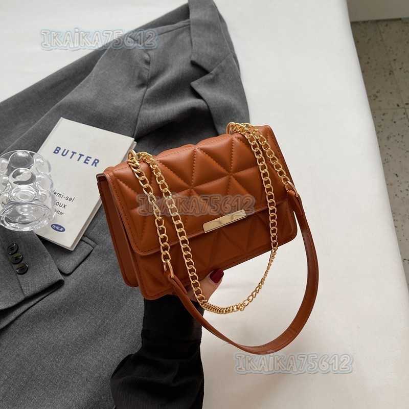Fashion Simple Handbag 2025 Autumn New Casual Stylish Single Shoulder Bag Simple Fashion Small Square Crossbody Bag Trendy H250804