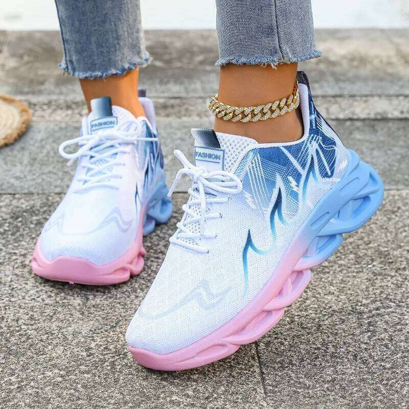 35-42 designer Women Casual Sports Breathable Lightweight Sneakers Anti-slip Flats Outdoor Running Walking Female Vulcanized Shoes