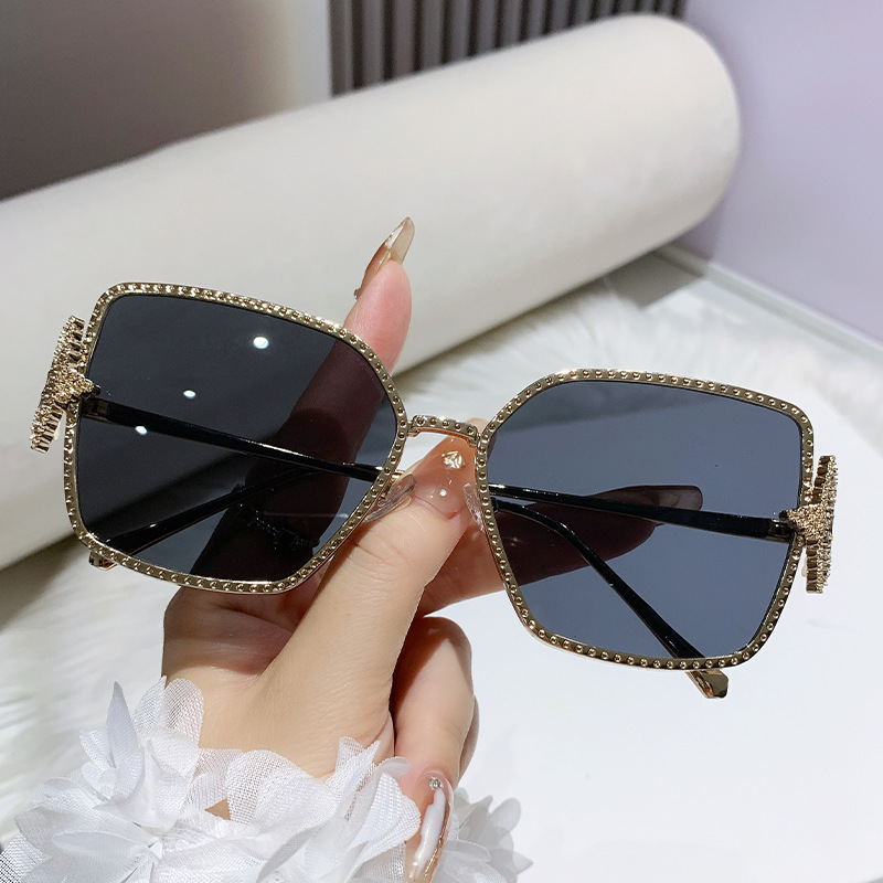 Designer Sunglasses For Women Men Oversize Sunglasses Luxury Polarized Lens Goggle Pilot PC Frame Oversized UV400 Eyewear Luxury Style Sunglasses S179