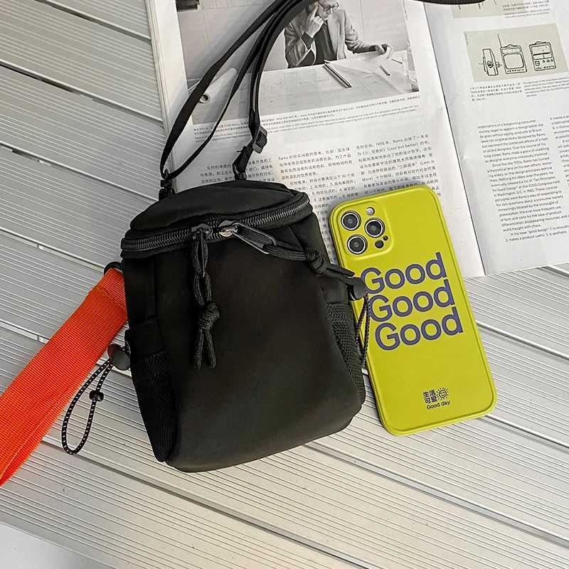 100% Cotton Linen Cotton Linen Cotton Bag Mini Shoulder Bag Small Backpack Headphone Bag Mobile Phone Bag Female Boys Crossbody Bag G250802