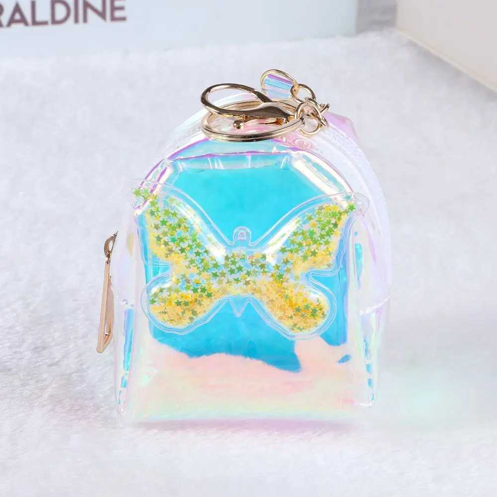 Cartoon Women Girls Mini Backpack Zipper Coin Purse Keys Pouch Card Holder Wallet Money Bags Earphone Storage Package Kids Gifts G250802