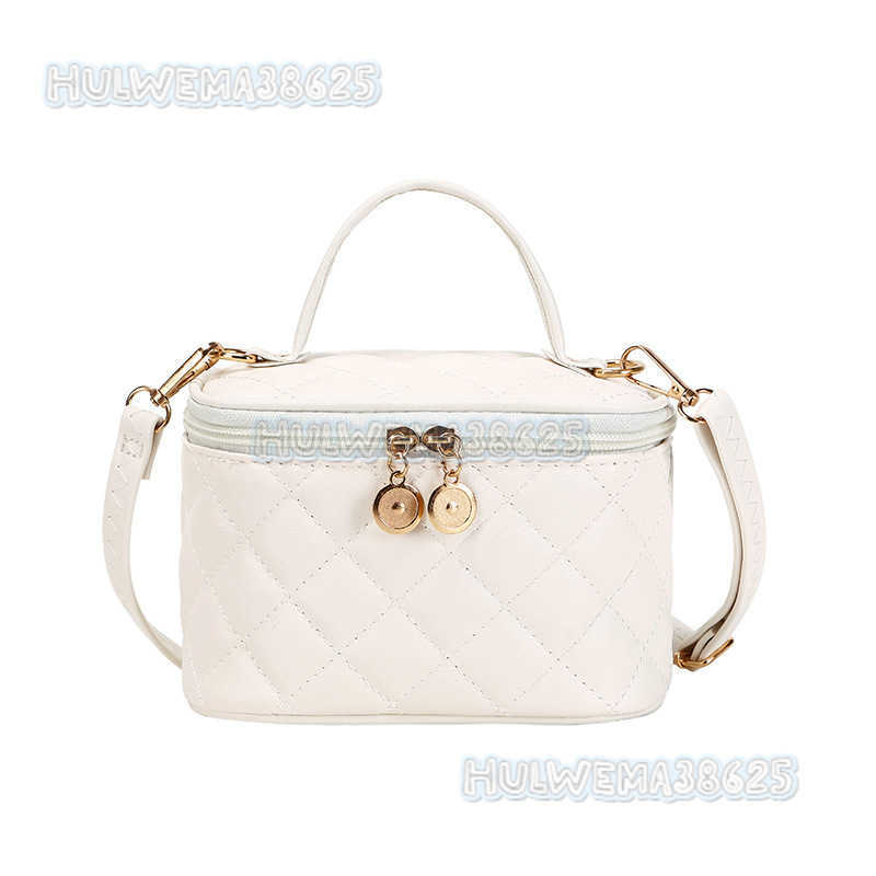 2025 New Fashion Square Quilted Makeup Bag Large and Small Handheld Makeup Organizer H250804