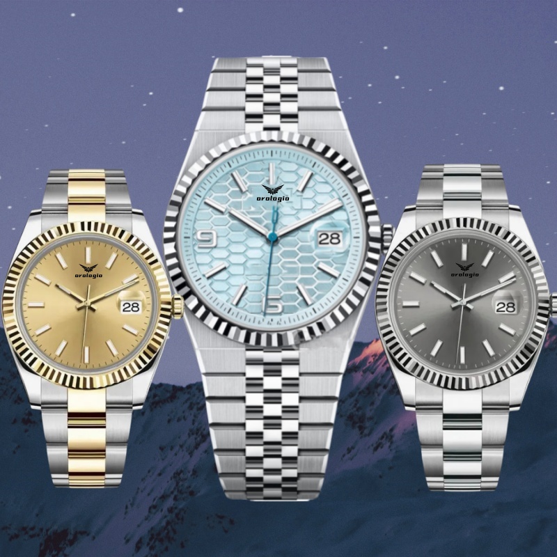 NEW watches mens Wristwatches Mechanical Watches montre de luxe full stainless steel Ceramic Sapphire glass watches 2813 automatic movement