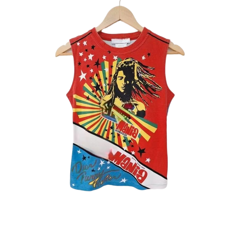 Womens Tank Designer Tshirts Summer Sleeveless Tshirt Vest Waistcoat Top Tees Letter Print Round Neck Pure Color Cadies Casual Sleeveless Shirt Seamless Fit Y2K