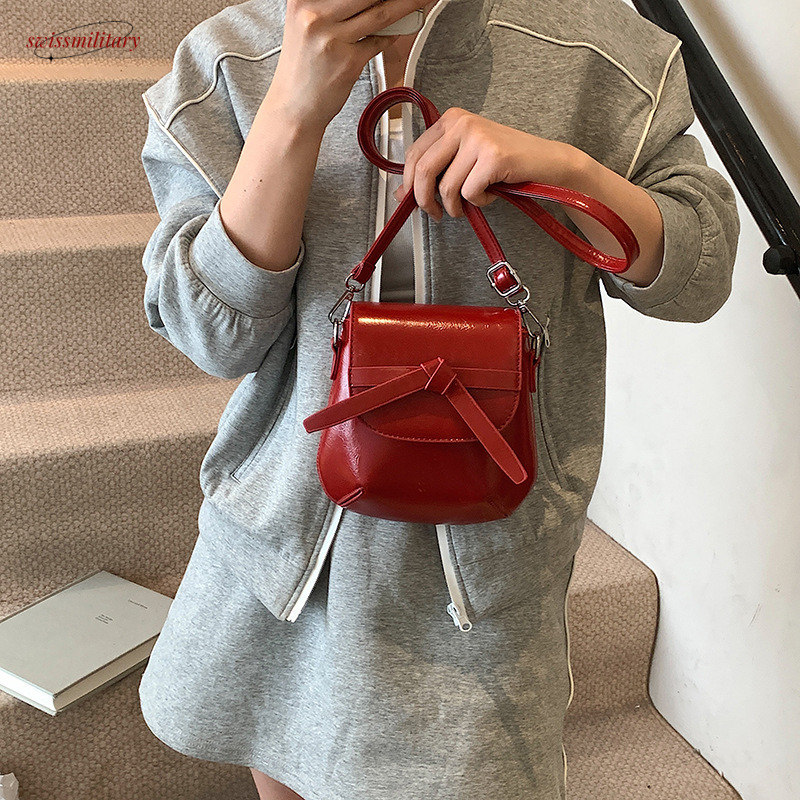 High-End Single Shoulder for Women 2025 New Spring Trend Niche Fashion Phone Simple Versatile Crossbody Bag swissmilitary