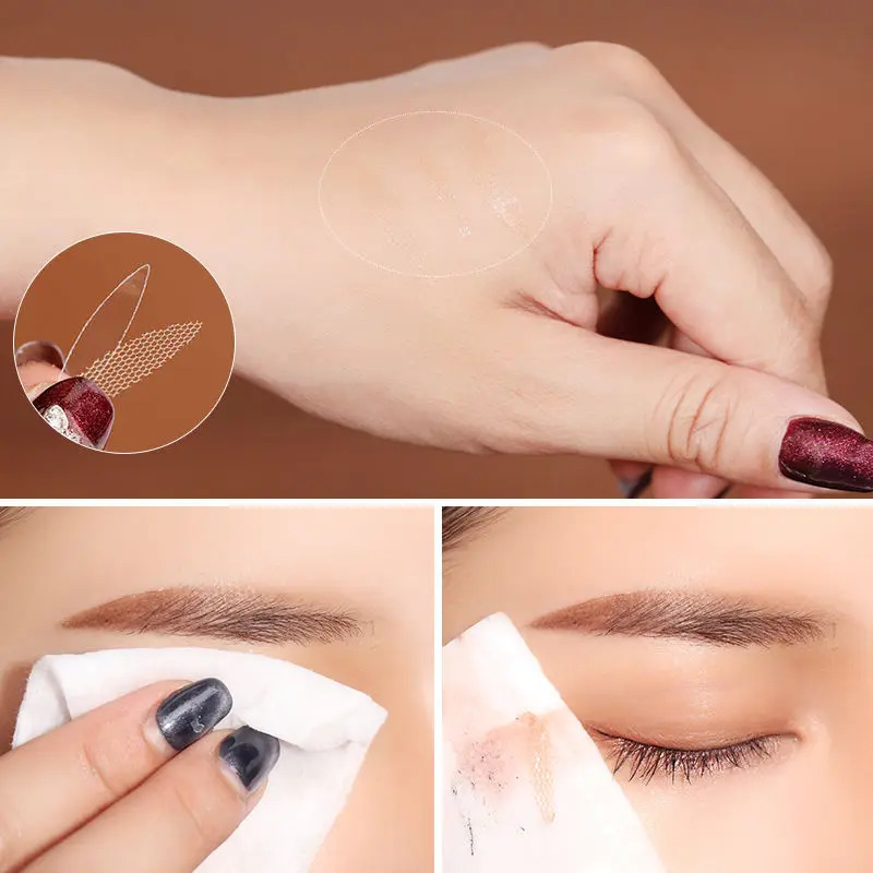 Fold Eyelid Sticker Makeup Tool lifting eye strips Fold Eyelid Paste Clear Beige Stripe lift eyelids shadow sticker 250730